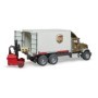 Bruder camion UPS Mack Granite cu stivuitor